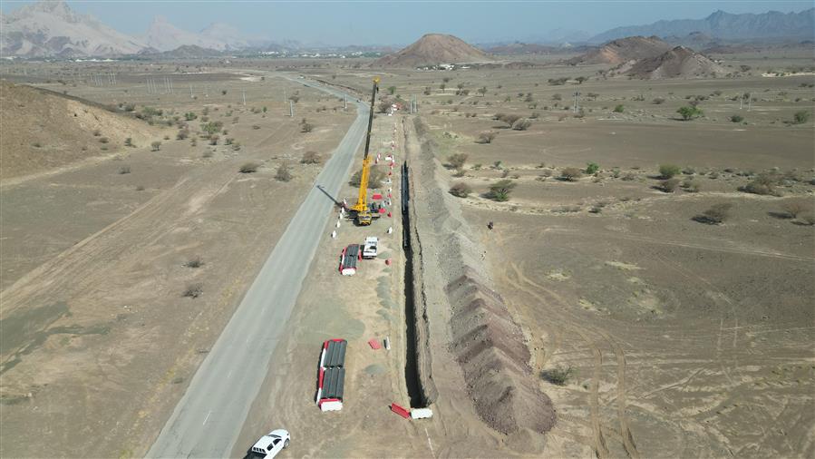 مشروع إنشاء شبكات توزيع المياه لولايات عبري،...