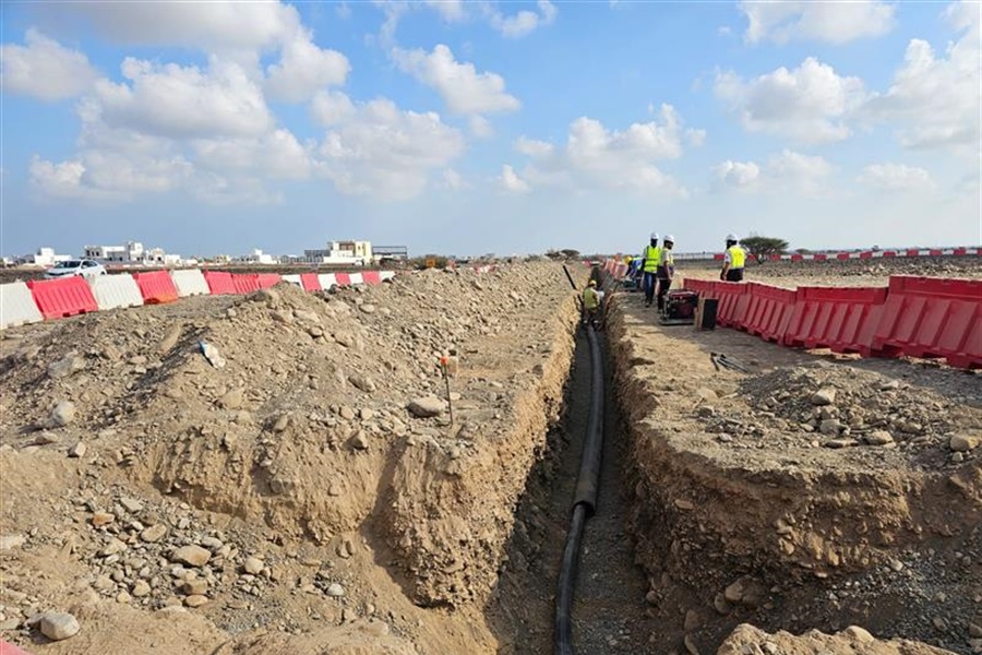 إنجاز 31% من مشروع شبكات توزيع المياه بولاية الخابورة